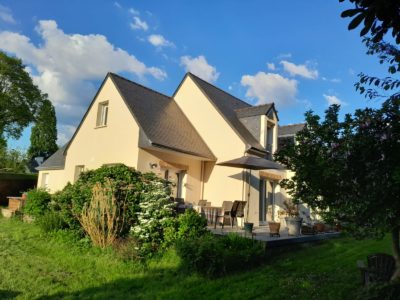 Maison entre terre et mer