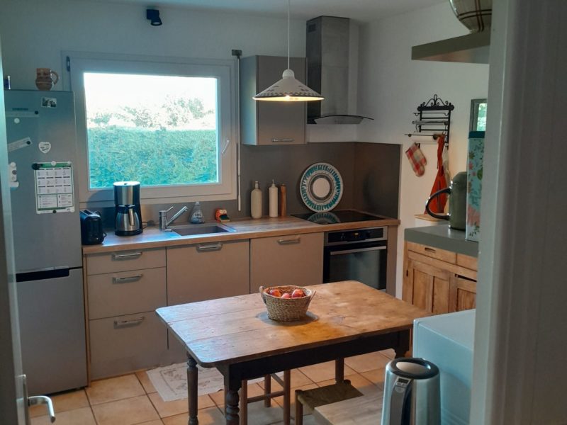 Maison entre terre et mer