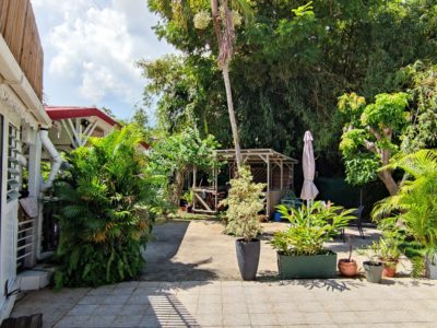 Ecrin de verdure en Guadeloupe