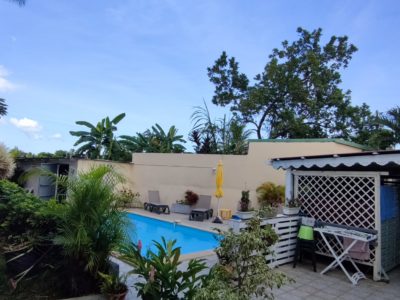 Ecrin de verdure en Guadeloupe