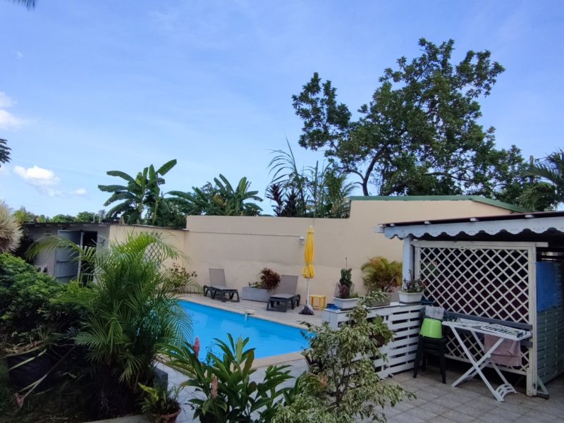 Ecrin de verdure en Guadeloupe